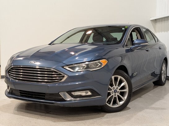Ford Fusion Energi Titanium FWD 2018 Bleu