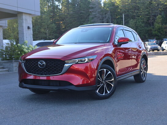 Mazda CX-5 GS AWD, Sièges en cuir, Volant chauffant, Toit ouvrant 2022 Rouge