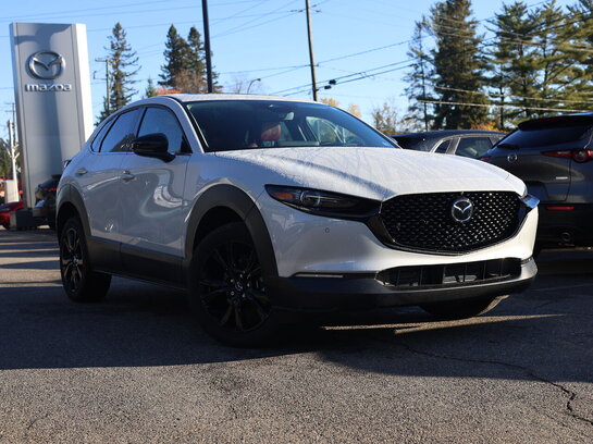 Mazda CX-30 GT turbo, awd, toit ouvrant, Écran 360 degré, Navigation, chargeur sans fil pour cellulaire 2025 Gris